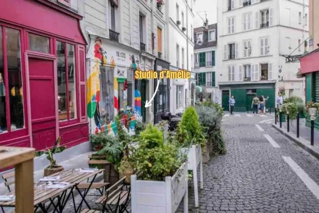 Amelie Poulain Studio In Heart Of Montmartre Paris France